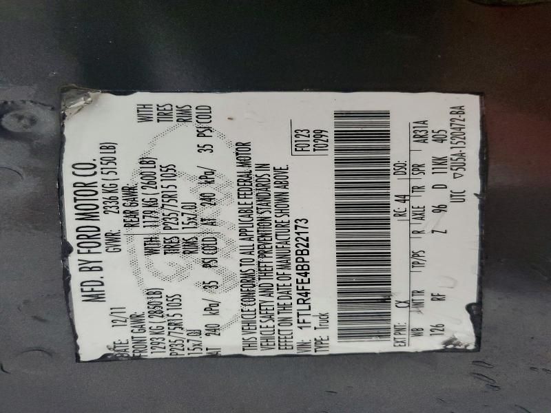 2011 Ford Ranger Super Cab