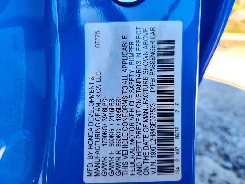 2025 Honda Civic Sport