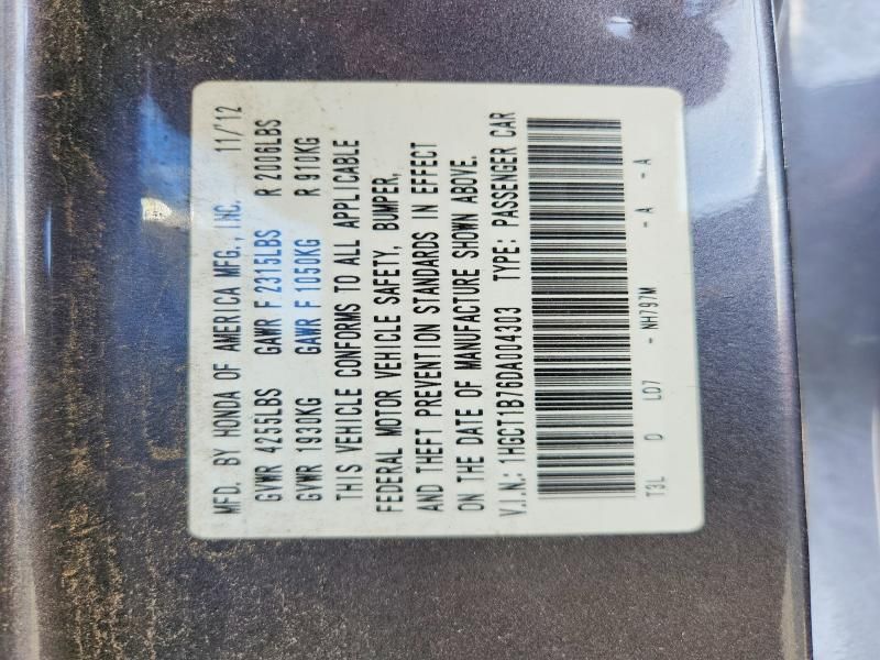 2013 Honda Accord ex