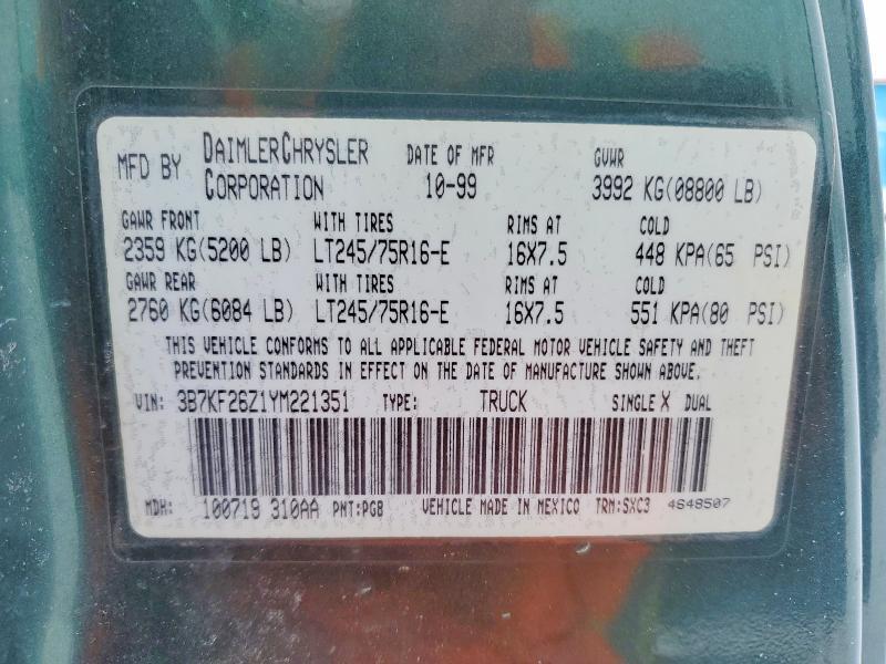 2000 Dodge Ram 2500