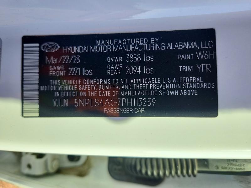 2023 Hyundai Elantra sel