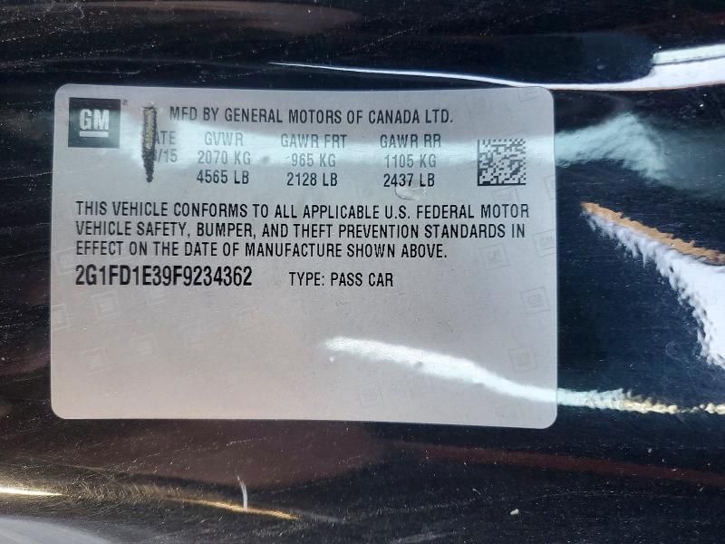 2015 Chevrolet Camaro lt