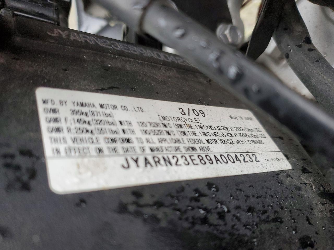 2009 Yama YZFR1