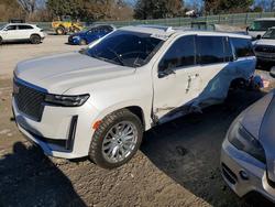 Cadillac salvage cars for sale: 2023 Cadillac Escalade esv Premium Luxury