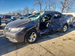Honda salvage cars for sale: 2015 Honda Civic lx