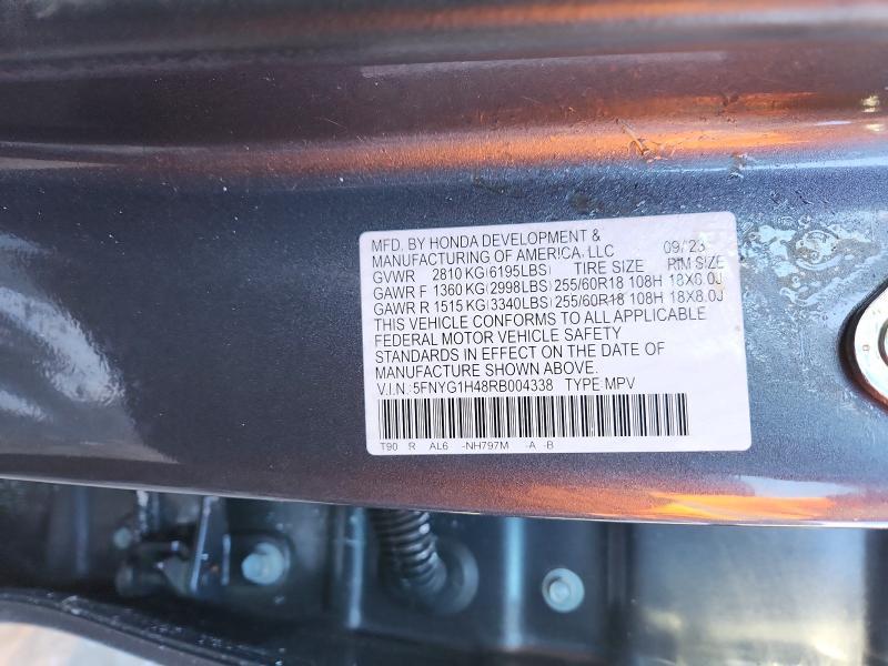 2024 Honda Pilot exl