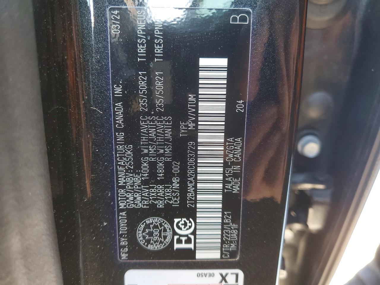 2024 Lexus Rx 350 Base