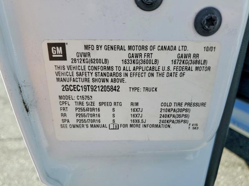 2002 Chevrolet Silverado C1500