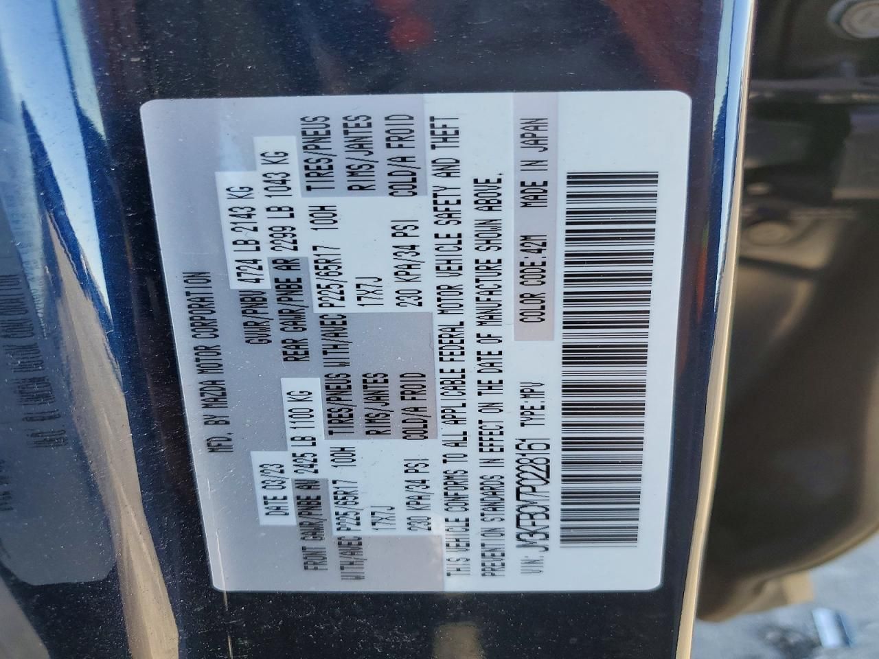 2023 Mazda Cx-5 Preferred