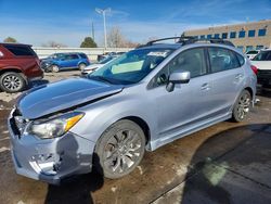 Subaru salvage cars for sale: 2013 Subaru Impreza Sport Premium