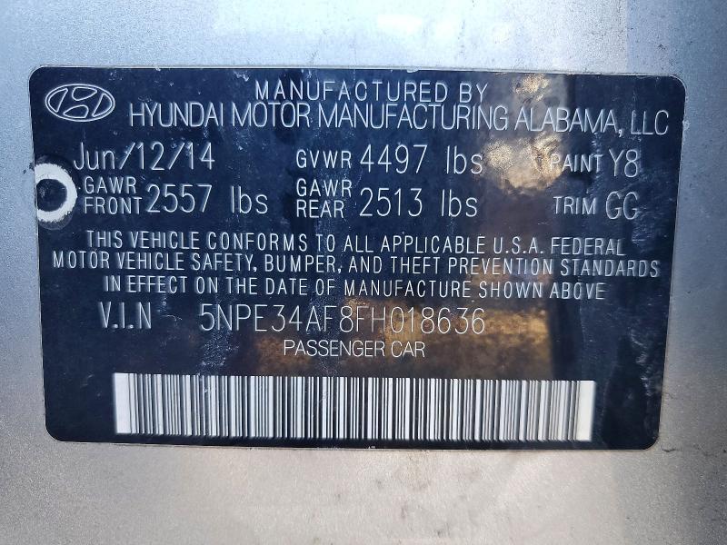 2015 Hyundai Sonata Sport