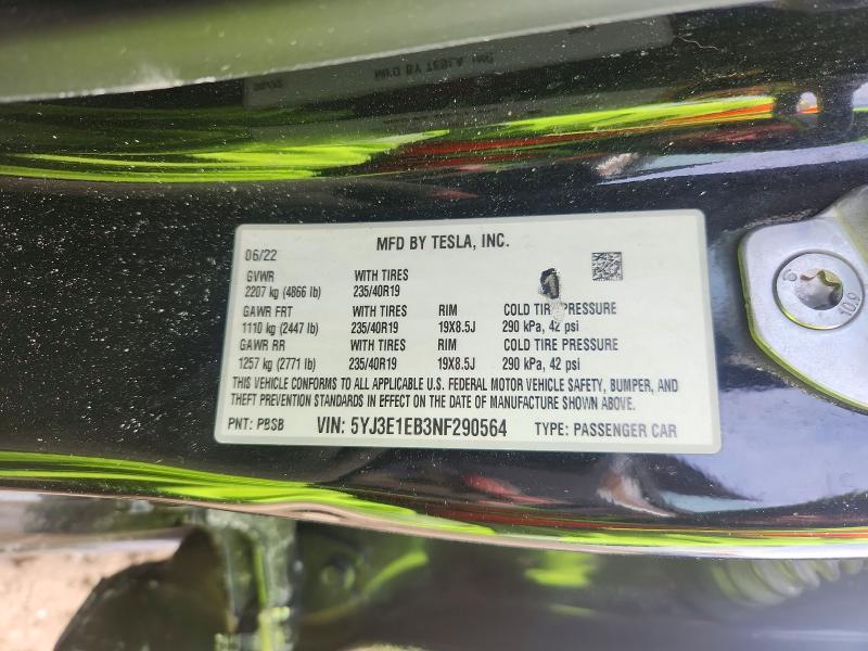 2022 Tesla Model 3
