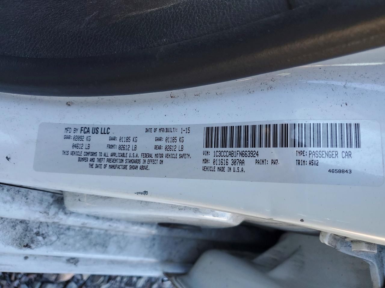 2015 Chrysler 200 Limited