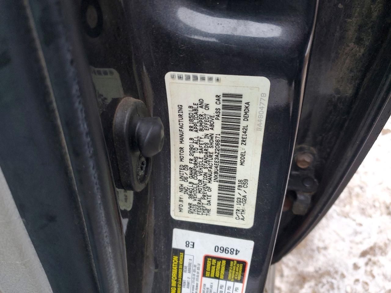 2010 Toyota Corolla Base