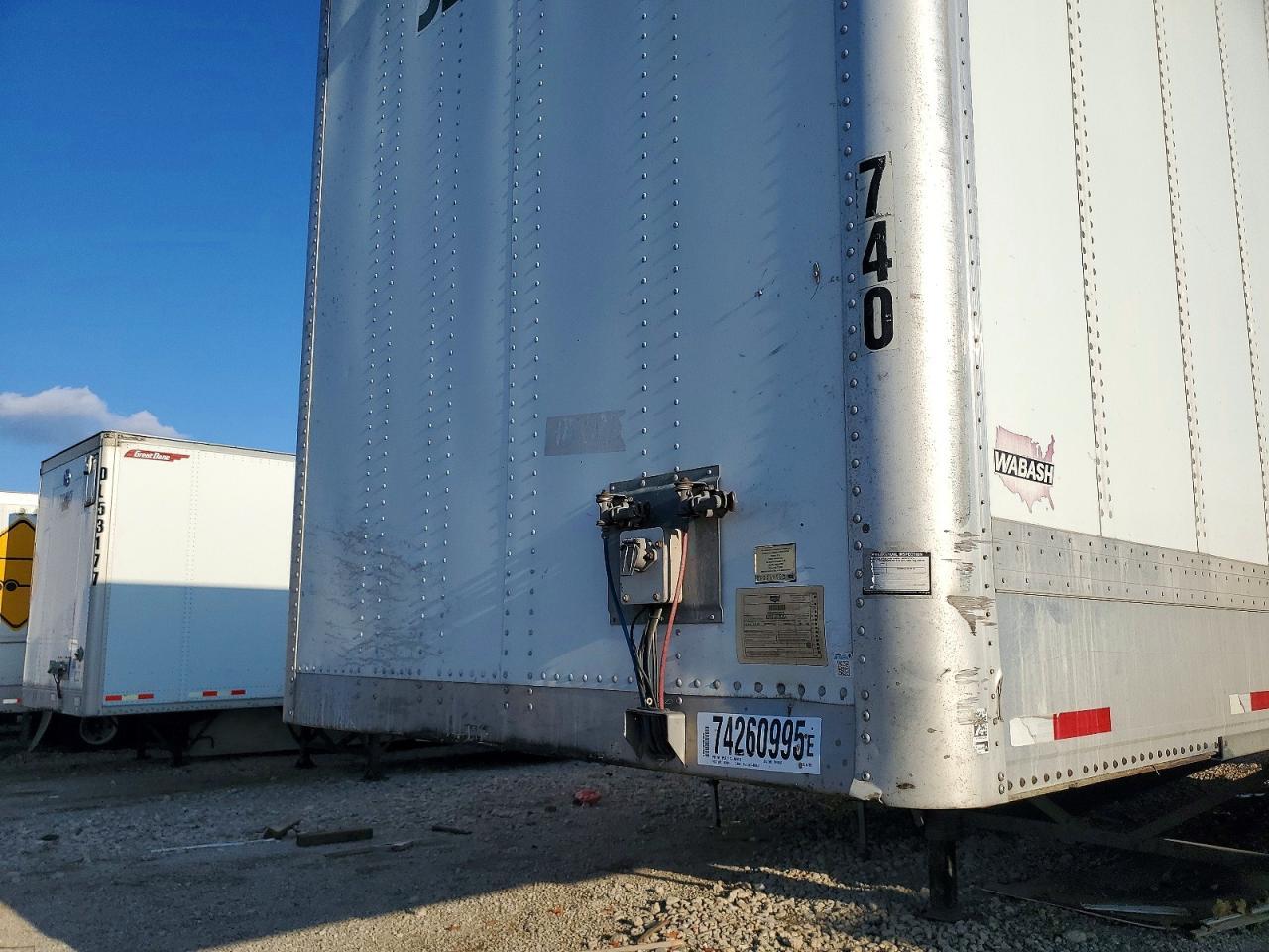 2017 Wabash Trailer-DRY Van Trailer