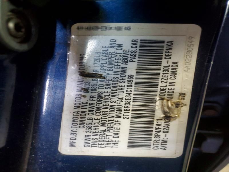 2004 Toyota Corolla ce