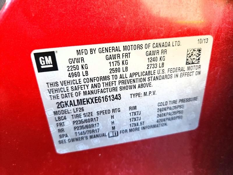 2014 GMC Terrain sle