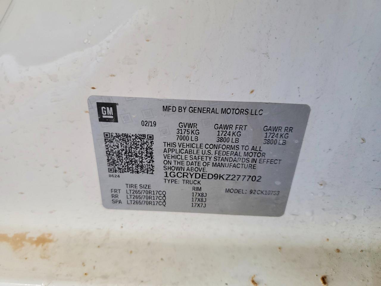 2019 Chevrolet Silverado K1500 LT