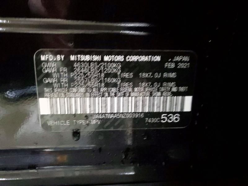 2022 Mitsubishi Eclipse Cross se