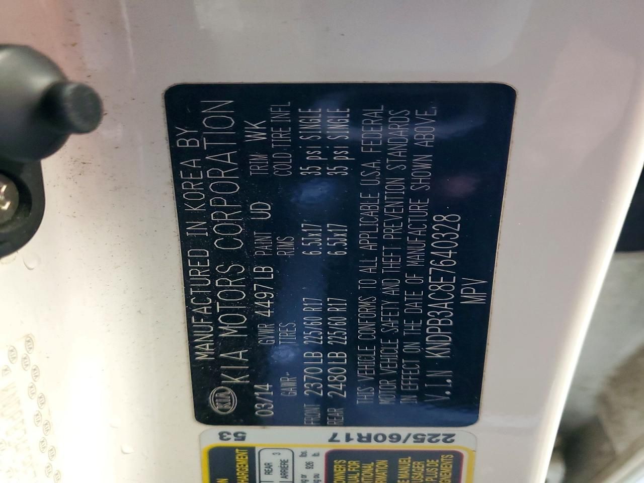 2014 KIA Sportage Base