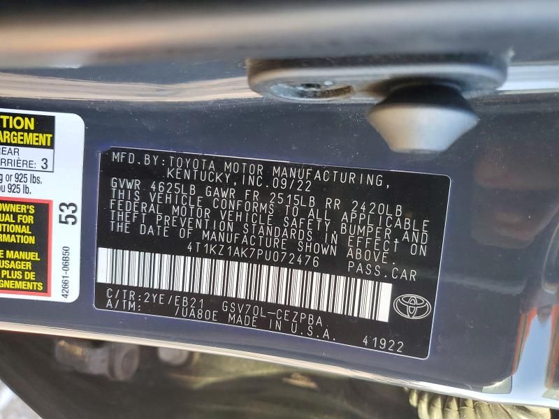 2023 Toyota Camry trd