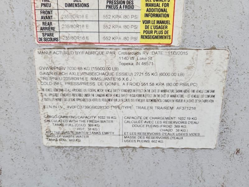 2016 Keystone ALL Vehicle Models