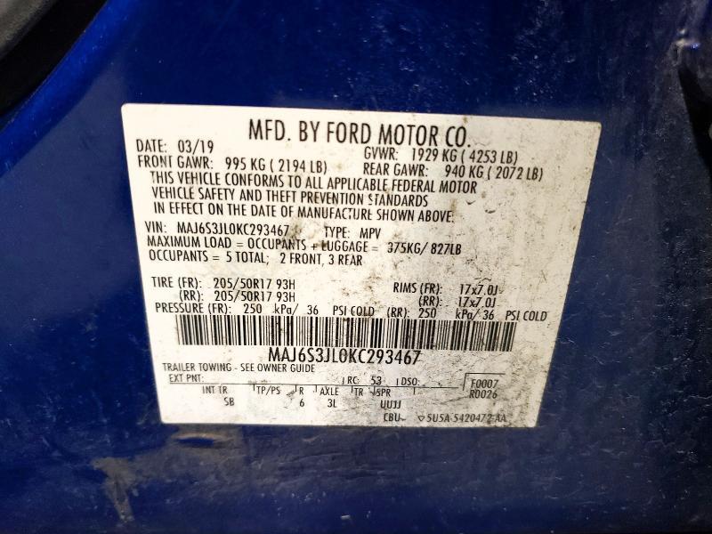 2019 Ford Ecosport ses