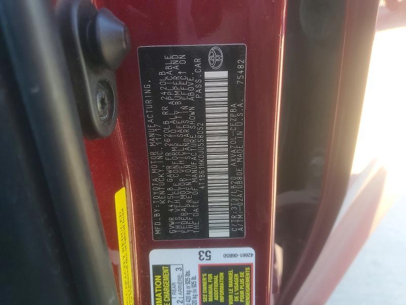 2018 Toyota Camry xse