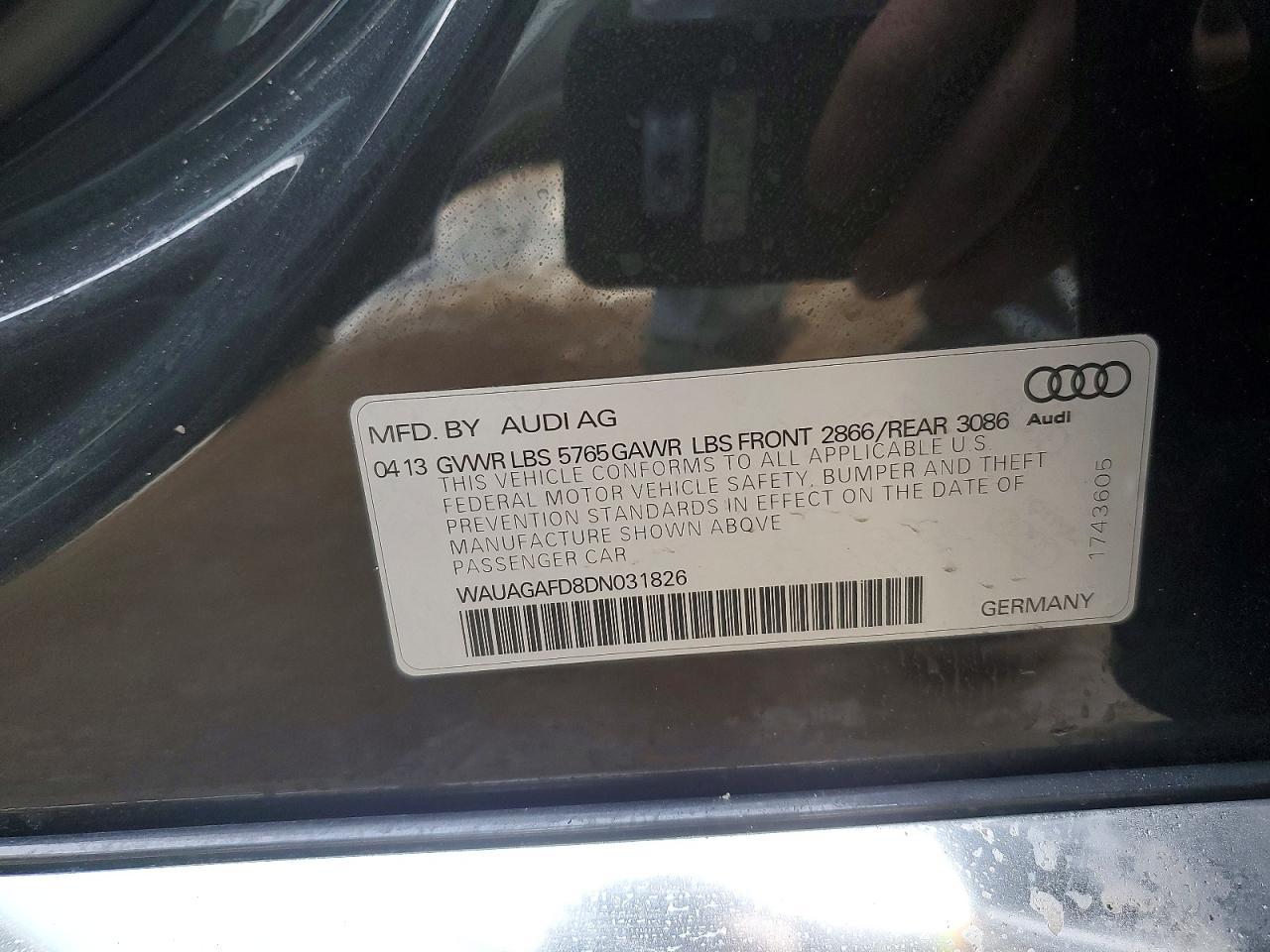 2013 Audi A8 Quattro