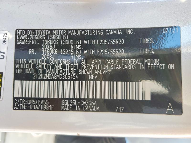 2021 Lexus Rx 350 Base