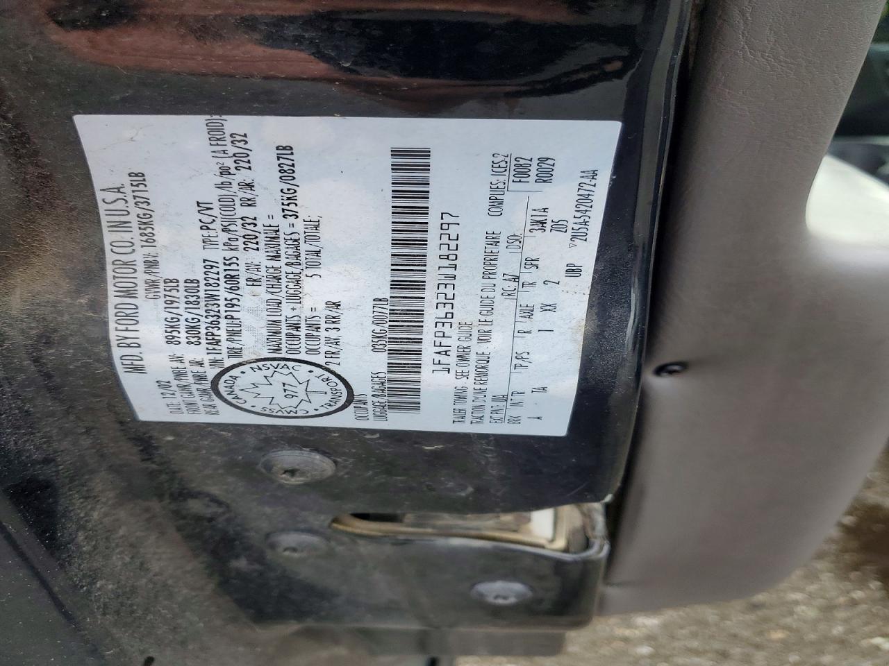 2003 Ford Focus se
