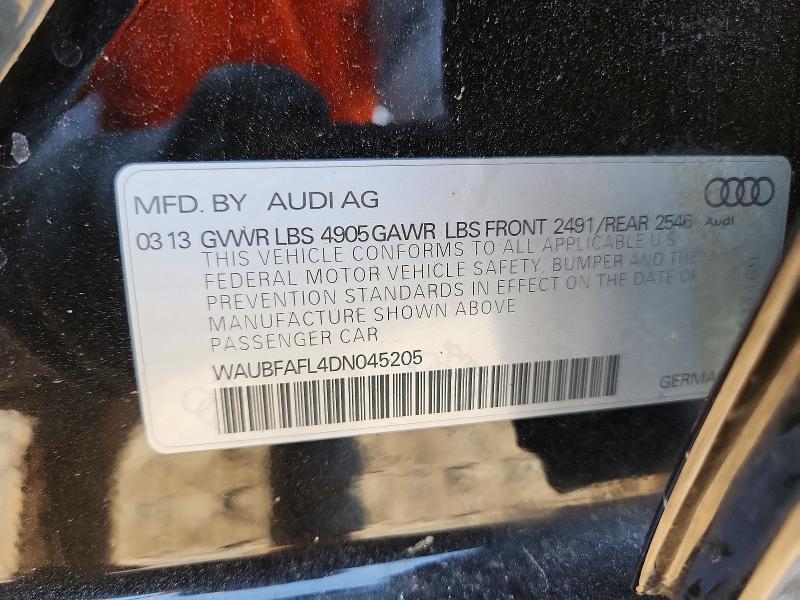 2013 Audi A4 Premium