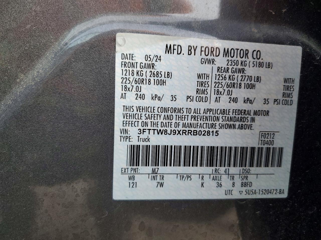 2024 Ford Maverick xlt