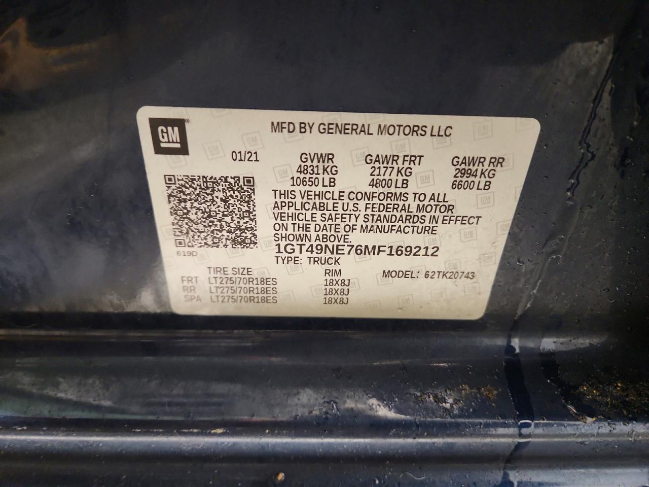 2021 GMC Sierra K2500 SLT