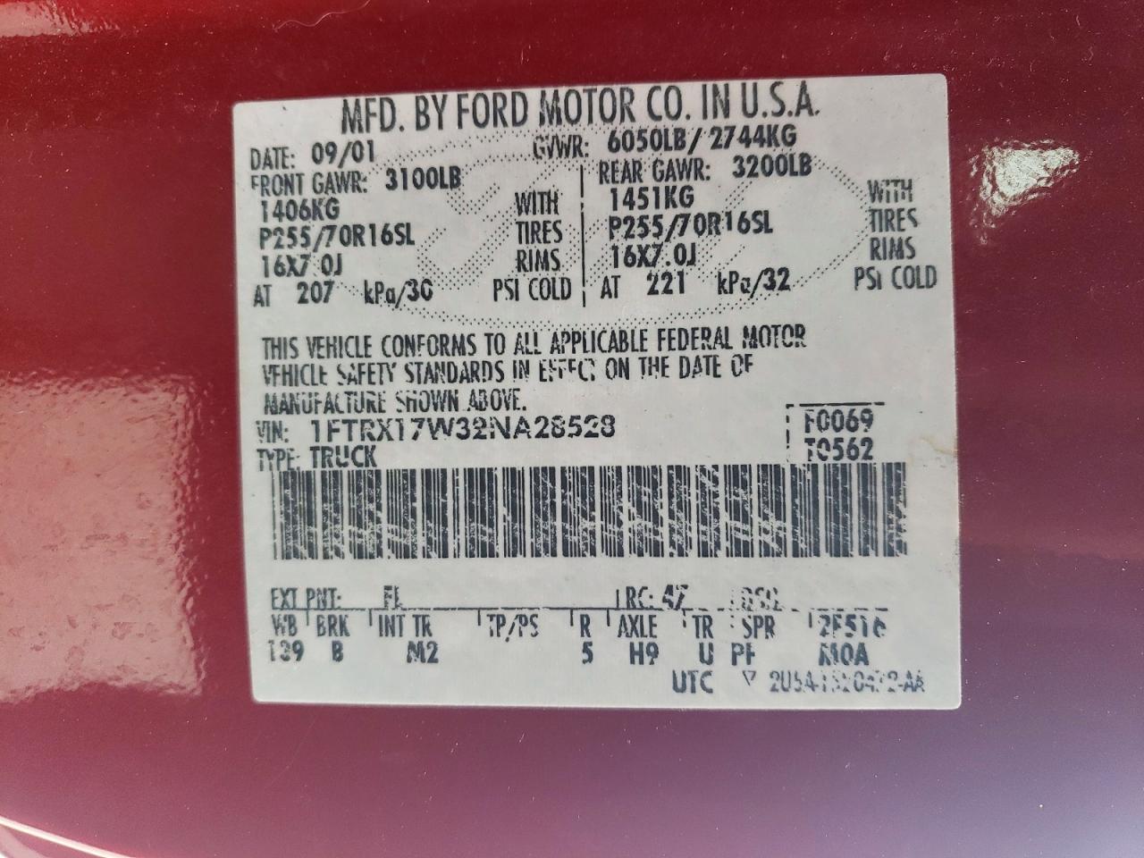 2002 Ford F150