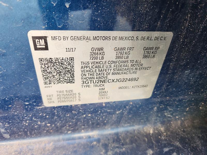 2018 GMC Sierra K1500 slt