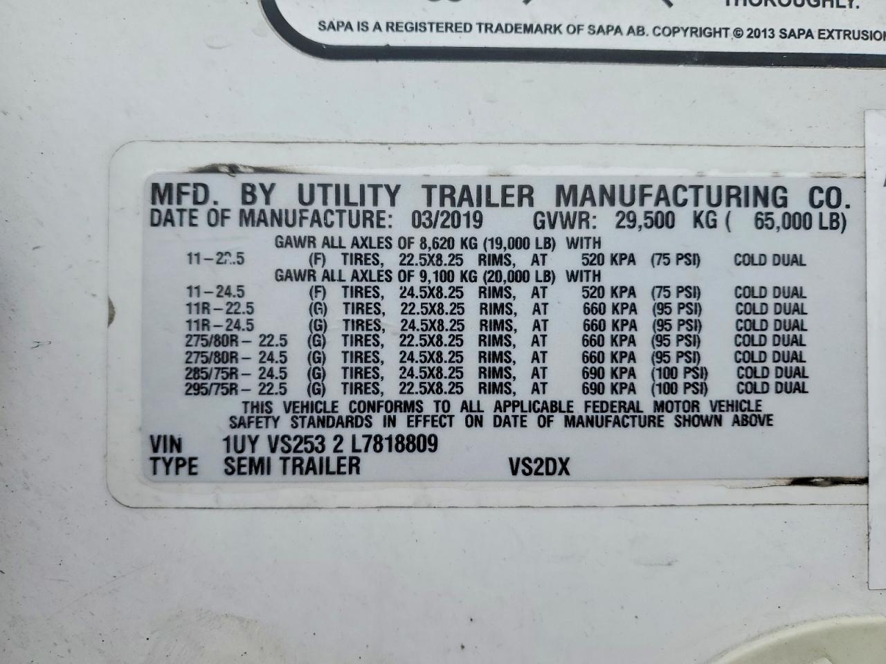 2020 Utility Utility