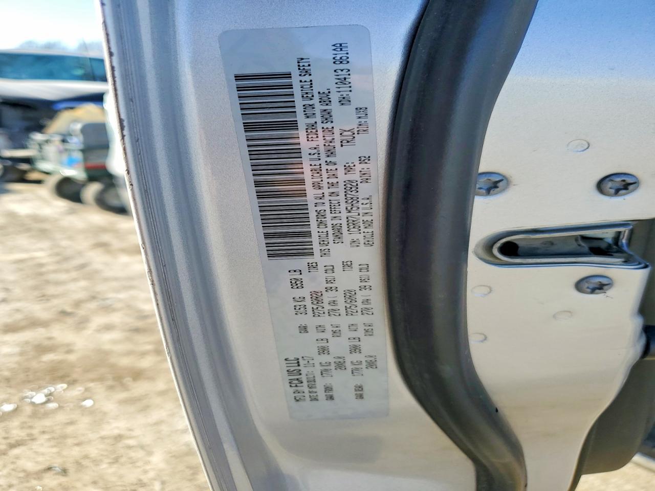 2017 Dodge Ram 1500 slt