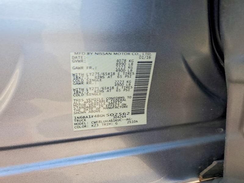 2016 Nissan Titan xd sl
