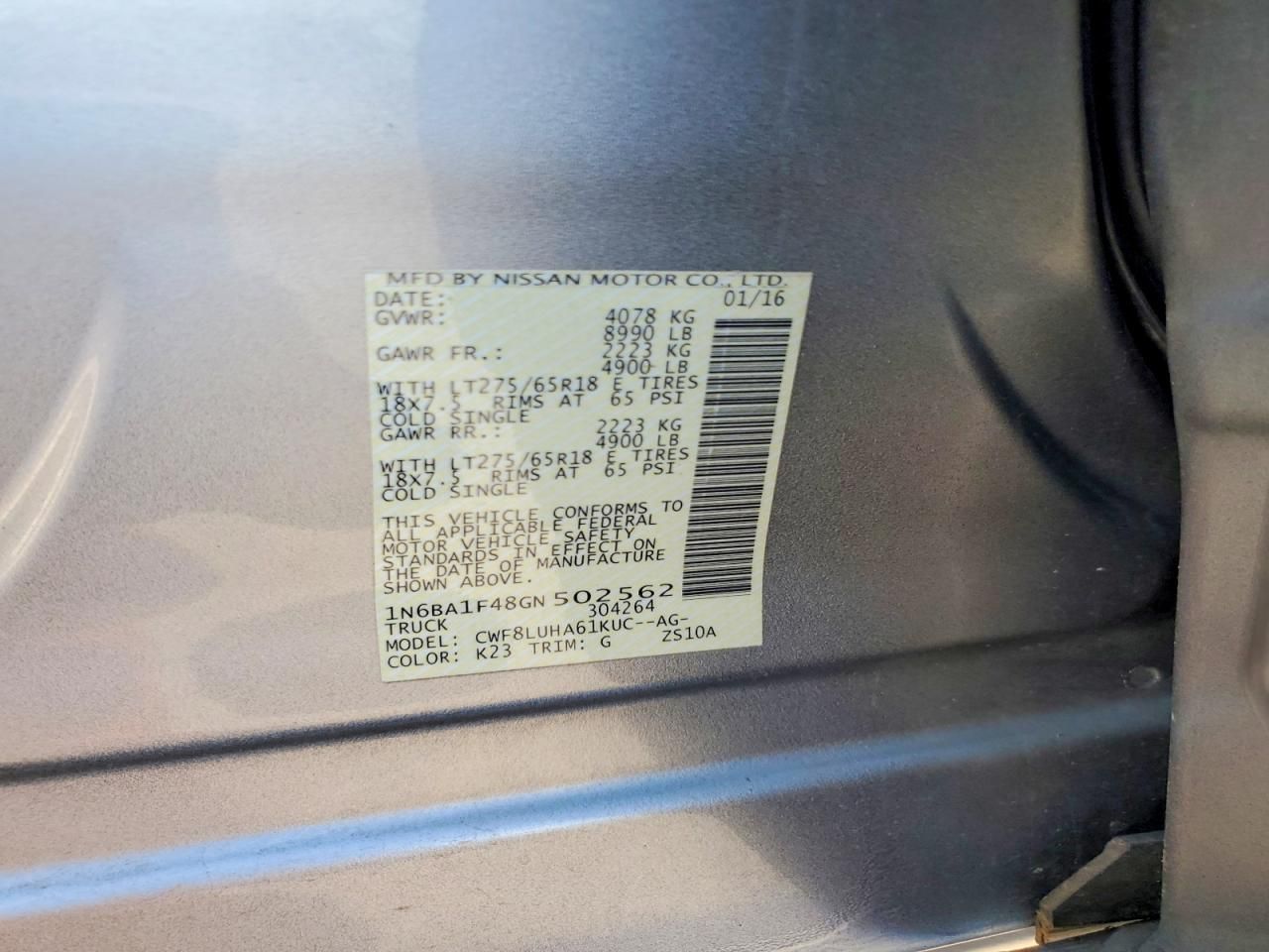 2016 Nissan Titan XD SL