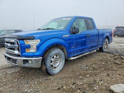 Salvage cars for sale from Copart Columbus, OH: 2015 Ford F150 Super Cab 2WD V6 EXT Cab 2.7L XLT