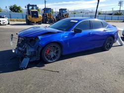 Acura salvage cars for sale: 2022 Acura Tlx Type s