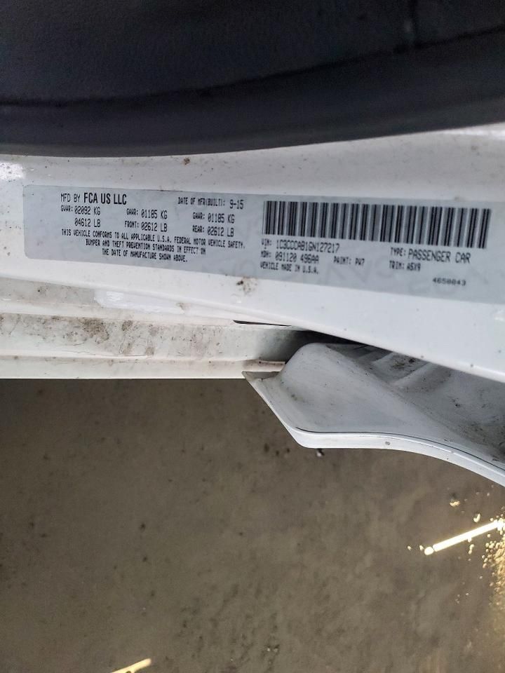 2016 Chrysler 200 Limited