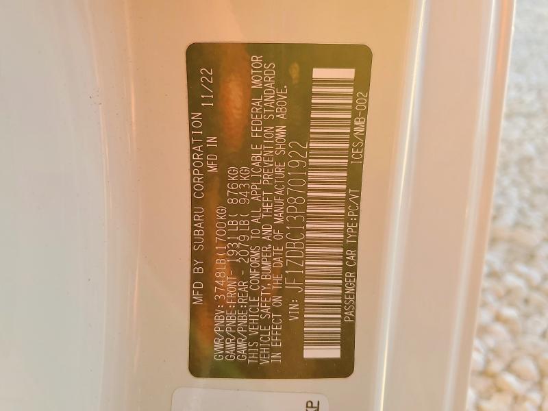 2023 Subaru Brz Premium