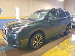 Salvage cars for sale from Copart Indianapolis, IN: 2022 Subaru Forester Limited