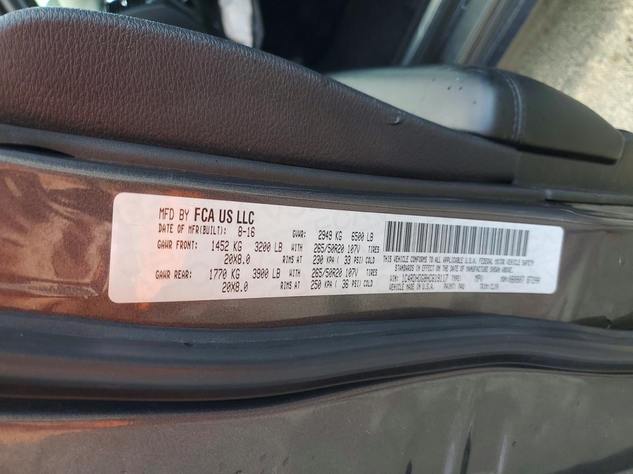 2017 Dodge Durango gt