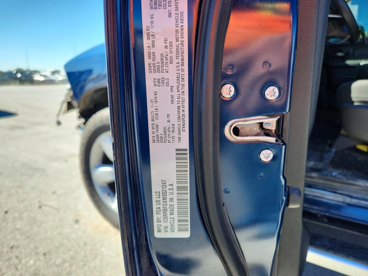 2021 Dodge Ram 1500 Classic Tradesman