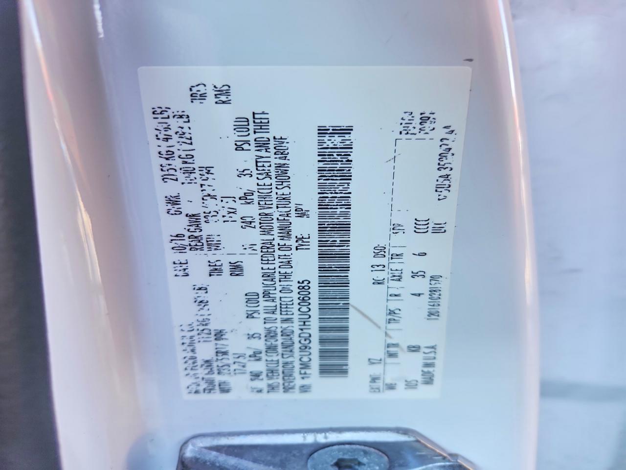 2017 Ford Escape se