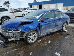 Chrysler 200 salvage cars for sale: 2016 Chrysler 200 Limited
