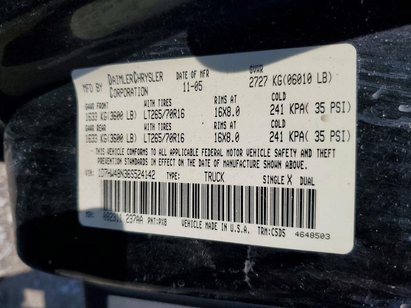 2006 Dodge Dakota Quad slt